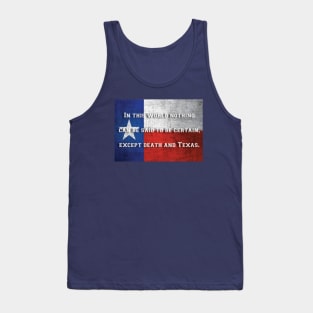 Death and Texas Tank Top